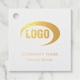 Étiquette-cadeau Logo personnalisé