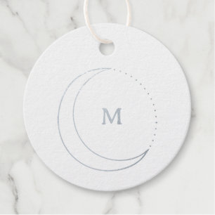 Étiquette-cadeau Mariage céleste Dainty