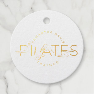 Étiquette-cadeau Mot Pilates Instructeur Pilates