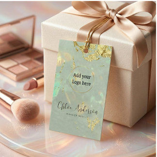 Étiquette Cadeau Opale Luxe Pour Emballage