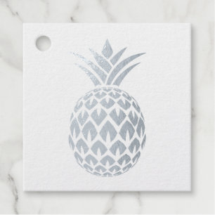 Étiquette-cadeau Organisateur d'événements de véritable ananas en f