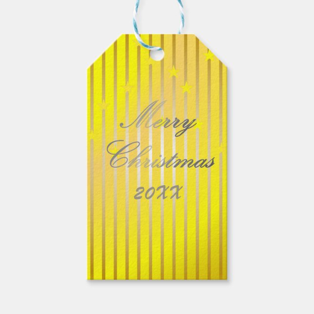 Étiquette cadeau pour être joyeux et brillant (Devant)