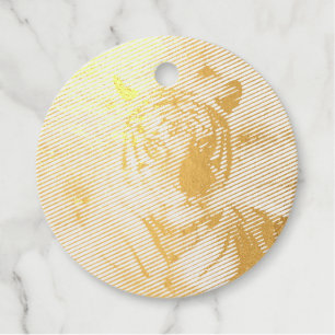 Étiquette-cadeau Regal Confetti