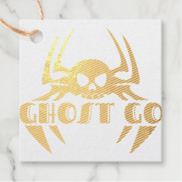 Étiquette-cadeau Saison Éffrayante de Ghost Go
