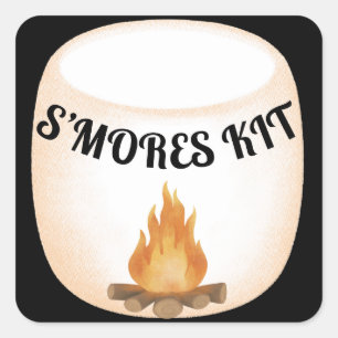 étiquette cadeau S'mores