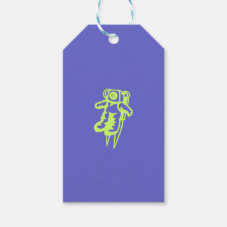 Étiquette cadeau Spaceman