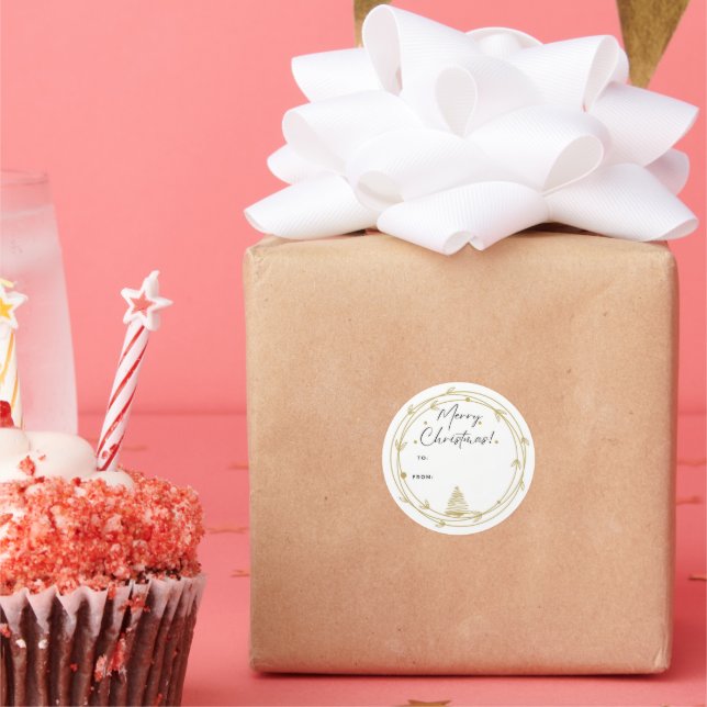 Étiquette cadeau Sticker (Fête)