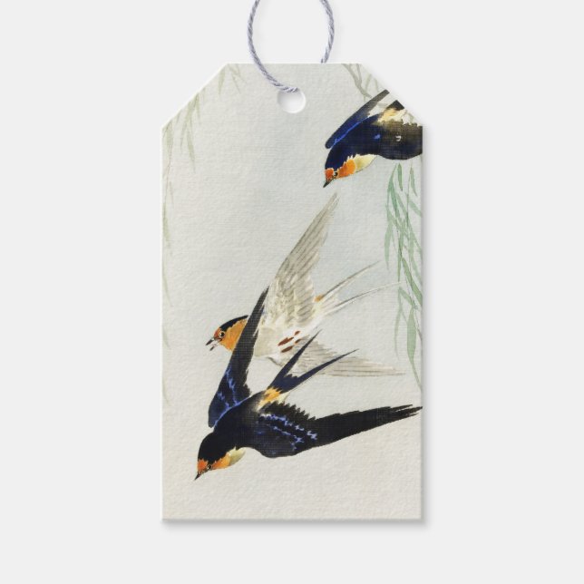 Étiquette cadeau SWALLOW (Devant)