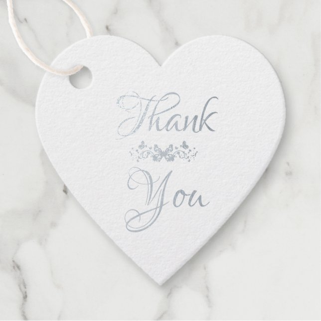 Étiquette-cadeau Tag-Favor Merci (Devant)