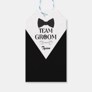 Étiquette cadeau Team Groom - Groomsmen