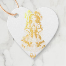 Timbre de poupée en porcelaine victorienne