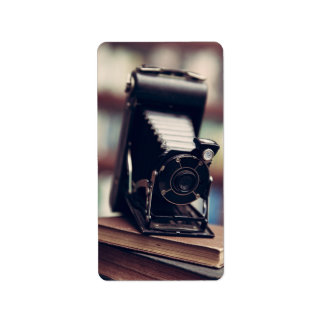 Étiquette Caméra vintage