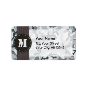 Étiquette Camouflage urbain