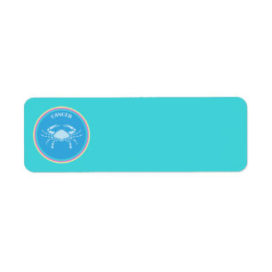 Étiquette Cancer Return Address Label