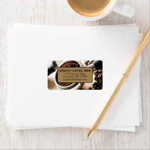 Étiquette Capture d'écran de l'Espresso Brew pour Cappuccino