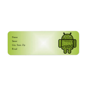 Étiquette Caractère de gribouillage pour Android™