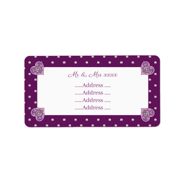 Étiquette Cardinal rouge Rosace (Devant)