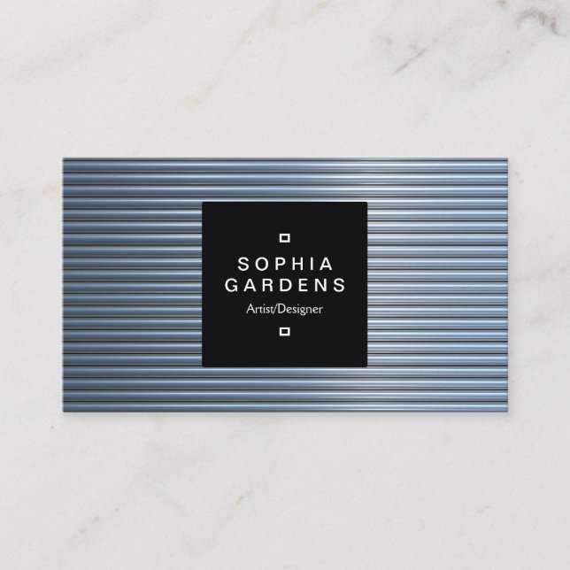 Étiquette carré 01a - Tubes Chrome (Devant)