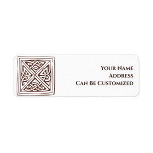 Étiquette Carré de noeud celtique