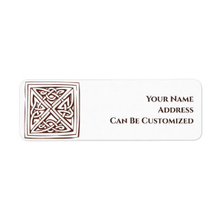 Étiquette Carré de noeud celtique