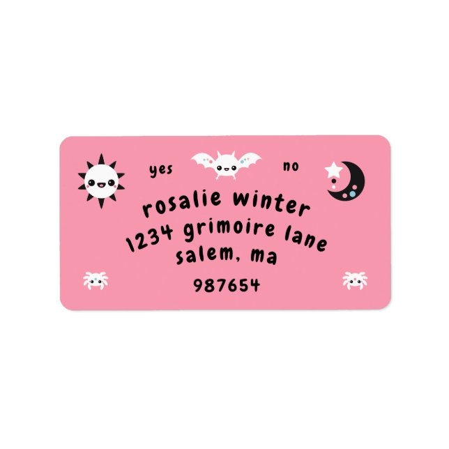 Étiquette Carte d'esprit (Devant)