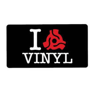 Étiquette Carte I 45 Vinyl