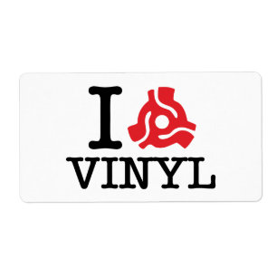 Étiquette Carte I 45 Vinyl