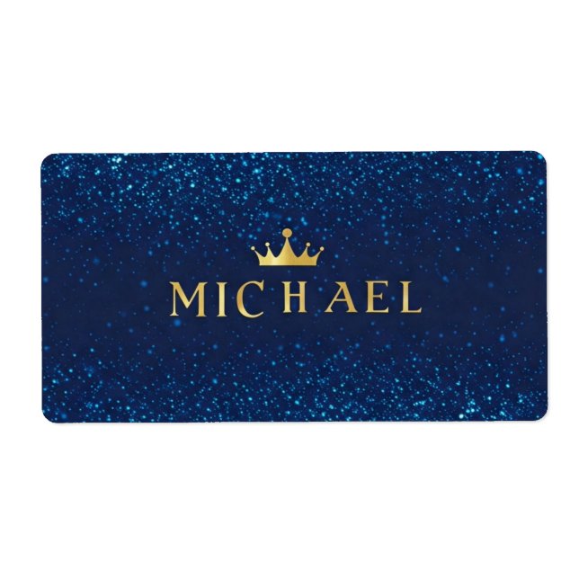 Étiquette Cartes de visite "Michael" (Devant)