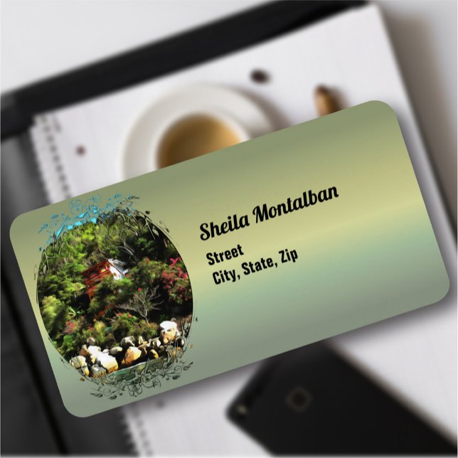 Étiquette Casa Bahia Bonita 0759 Adresse (Créateur téléchargé)