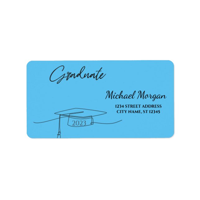 Étiquette Casquette noir (Devant)