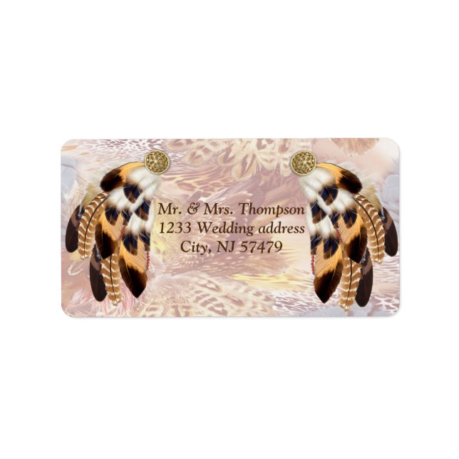 Étiquette Catcher de rêve stationnaire (Devant)