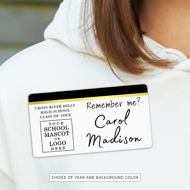 Étiquette Catégorie Réunion Nom Balise Mascot Logo Image (Créateur téléchargé)