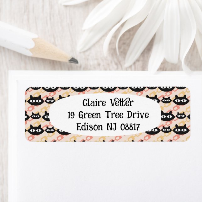 Étiquette Cats MCM (En situation)