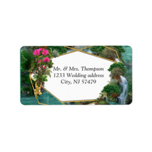 Étiquette Célébration au lac Magical Imaginaire