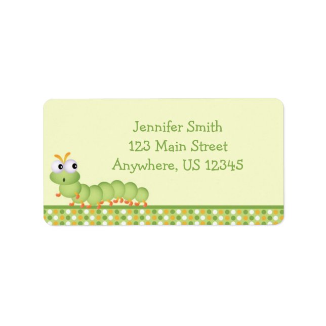 Étiquette Centipede bébé (Devant)