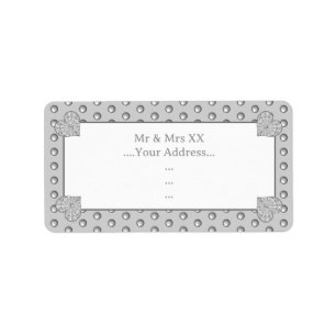 Étiquette Céramique gris dentelle