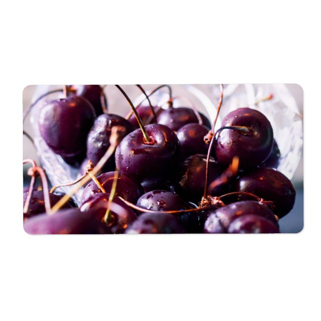 Étiquette Cerises (Devant)