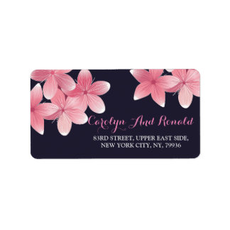 Étiquette Cherry BlossomAddress