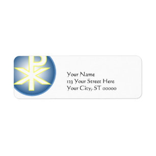 Étiquette Chi Ro Christian