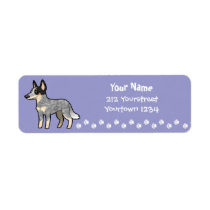 Étiquette Chien/Kelpie australiens de bétail de bande