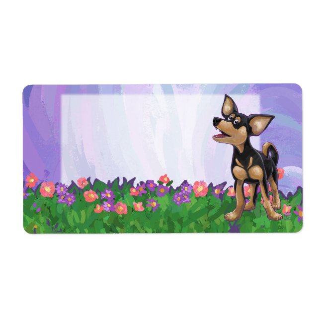 Étiquette Chihuahua (Devant)