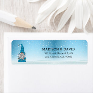 Étiquette Christmas Gnome