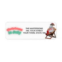 Christmas in July Santa