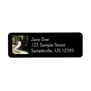 Étiquette Chutes Baring au parc national des Glaciers