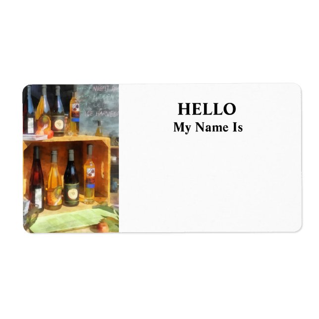 Étiquette Cidon dur (Devant)