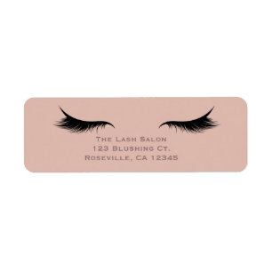 Étiquette Cils Cils Salon de Beauté Spa Maquillage Sur mesur
