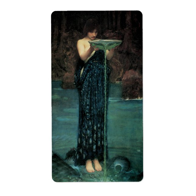 Étiquette Circe Invidiosa par John William Waterhouse (Devant)