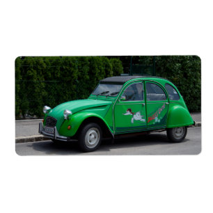 Étiquette Citroen 2 CV Sauss Ente