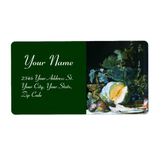 Étiquette CITROUILLE, FRUITS ET GLASSWARE Thanksgiving