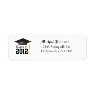 Étiquette Classe de fantaisie de l'étiquette de adresse 201